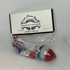 Silk Haven Popsicle Lip Gloss Red White & Blue
